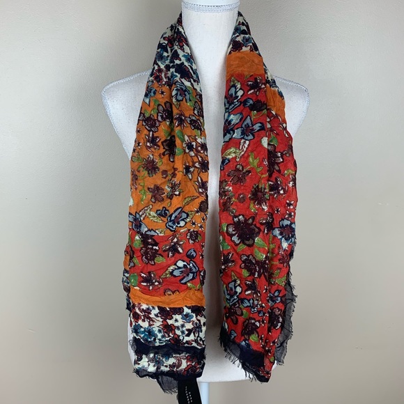 Nwt zara floral print scarf Clearance